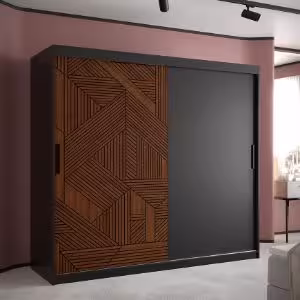 Obrazek Szafa Malakka 200 czarny