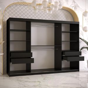 Obrazek Szafa Malakka 250 czarny