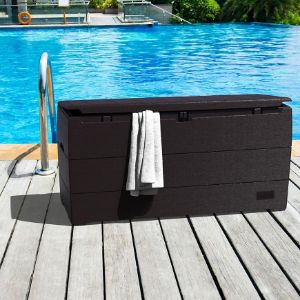 Obrazek Skrzynia ogrodowa DURABOX 270 L brązowa