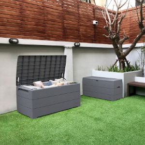 Obrazek Skrzynia ogrodowa DURABOX 270 L szara
