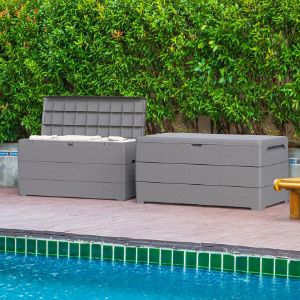 Obrazek Skrzynia ogrodowa DURABOX 270 L szara