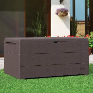 Obrazek Skrzynia ogrodowa DURABOX 416 L brązowa