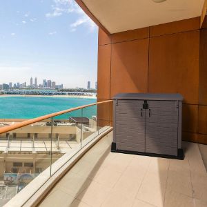 Obrazek Skrzynia ogrodowa DURABOX 850 L brązowa