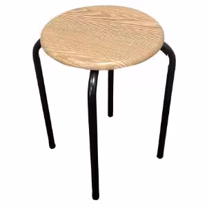 Obrazek Taboret Dr-N-657 Axel 8269 Czarne/Naturalne