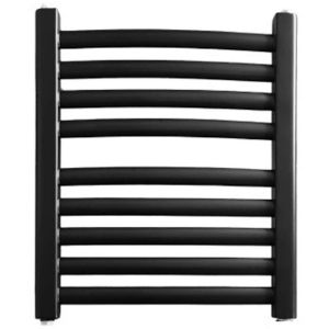 Obrazek Grzejnik łazienkowy Łezka ŁP 9/40 czarny 500x440