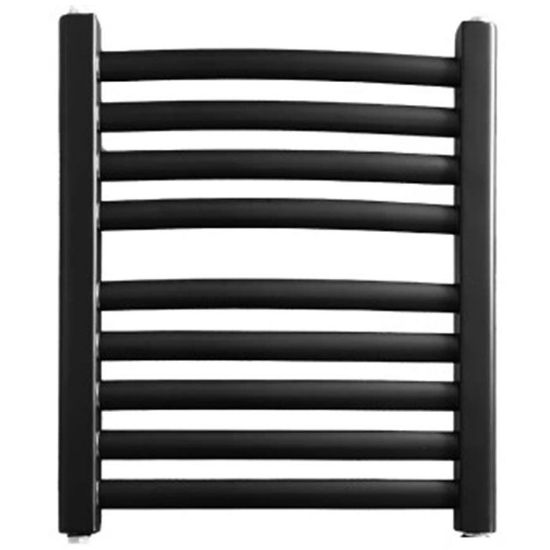 Obrazek Grzejnik łazienkowy Łezka ŁP 9/40 czarny 500x440