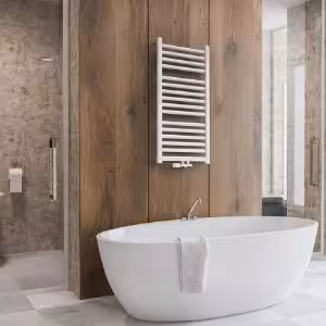 Obrazek Grzejnik łazienkowy Łezka ŁP 12/40 675x440 mm biały