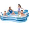 Obrazek Basen dmuchany z siedzeniami 2,29x2,29x0,66 m 56475NP