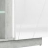 Obrazek Komoda Lumens 07 biały połysk/beton