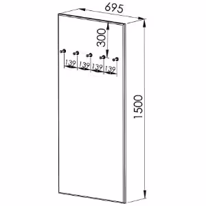 Obrazek Wieszak 10 Hyga
