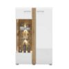 Obrazek Witryna Adagio 03L dąb castello/biały połysk