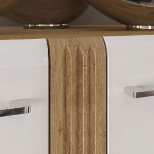 Obrazek Witryna Adagio 03L dąb castello/biały połysk