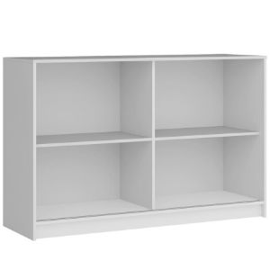 Obrazek Komoda Royal biały/lamela szara