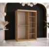 Obrazek Szafa Resin 120 Dąb Artisan/Czarny
