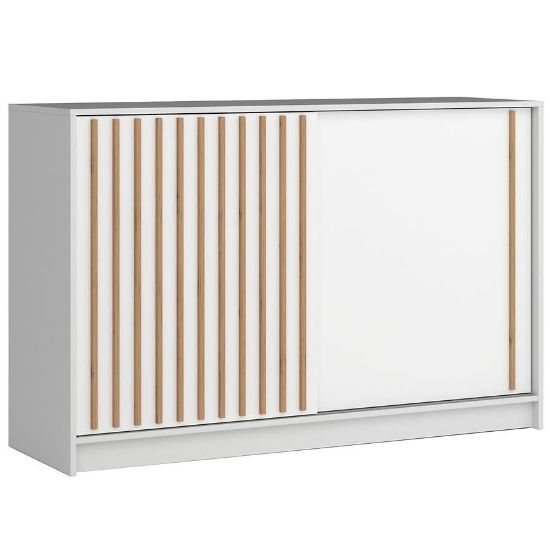 Obrazek Komoda Royal biały/lamela votan