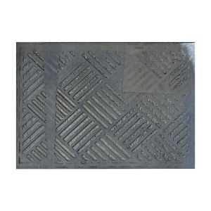 Obrazek Wycieraczka Geometric K-501-1 40x60 cm szary