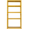 Obrazek Regał żółty 175 kg RNDU 30-5 180x90x30