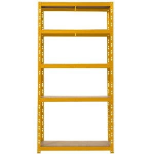 Obrazek Regał żółty 175 kg RNDU 30-5 180x90x30