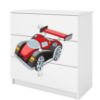 Obrazek Komoda Dla Dzieci Babydreams Biały – Auto