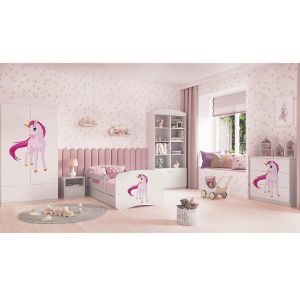 Obrazek Komoda Dla Dzieci Babydreams Biały – Jednorożec