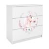 Obrazek Komoda Dla Dzieci Babydreams Biały – Konik