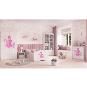 Obrazek Komoda Dla Dzieci Babydreams Biały – Księżniczka 1