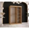 Obrazek Szafa Rustic 120 dąb artisan/czarny