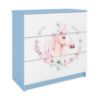 Obrazek Komoda Dla Dzieci Babydreams Niebieski – Konik