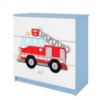 Obrazek Komoda Dla Dzieci Babydreams Niebieski – Straż Pożarna