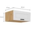 Obrazek Szafka kuchenna Luna biały mat/artisan 80 Nagu-36 1F
