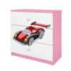 Obrazek Komoda Dla Dzieci Babydreams Różowy – Auto