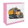 Obrazek Komoda Dla Dzieci Babydreams Różowy – Ciężarówka