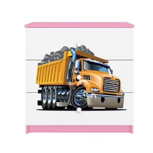 Obrazek Komoda Dla Dzieci Babydreams Różowy – Ciężarówka