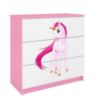 Obrazek Komoda Dla Dzieci Babydreams Różowy – Jednorożec