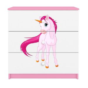 Obrazek Komoda Dla Dzieci Babydreams Różowy – Jednorożec