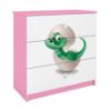 Obrazek Komoda Dla Dzieci Babydreams Różowy – Dino