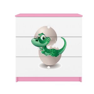 Obrazek Komoda Dla Dzieci Babydreams Różowy – Dino