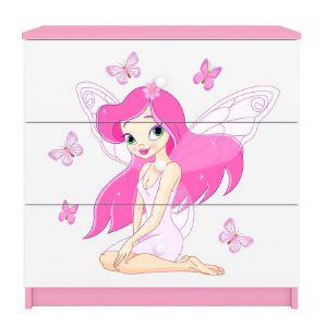 Obrazek Komoda Dla Dzieci Babydreams Różowy – Wróżka 1