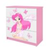Obrazek Komoda Dla Dzieci Babydreams Różowy – Wróżka 1