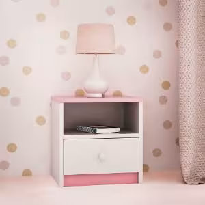 Obrazek Szafka Nocna Babydreams Różowy