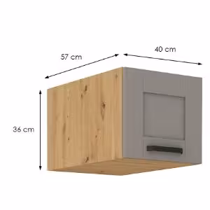 Obrazek Szafka kuchenna Luna claygrey/artisan 40 Nagu-36 1F