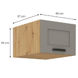 Obrazek Szafka kuchenna Luna claygrey/artisan 50 Nagu-36 1F