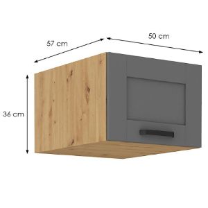 Obrazek Szafka kuchenna Luna dustgrey/artisan 50 Nagu-36 1F