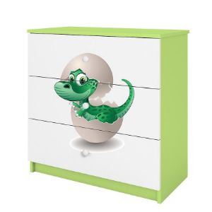 Obrazek Komoda Dla Dzieci Babydreams Zielony – Dino