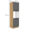 Obrazek Szafka kuchenna Luna dustgrey/artisan 60DP-210 2F