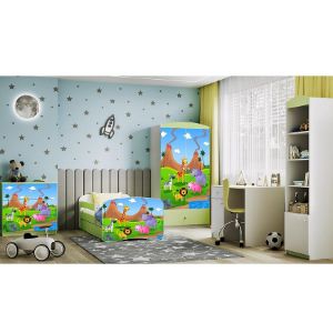 Obrazek Komoda Dla Dzieci Babydreams Zielony – Safari