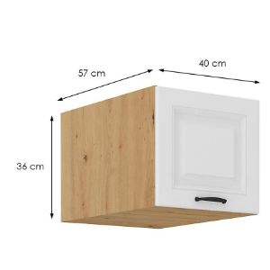Obrazek Szafka kuchenna Stilo biały mat/artisan 40 Nagu-36 1F