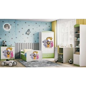 Obrazek Komoda Dla Dzieci Babydreams Zielony – Zoo