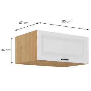 Obrazek Szafka kuchenna Stilo biały mat/artisan 80 Nagu-36 1F