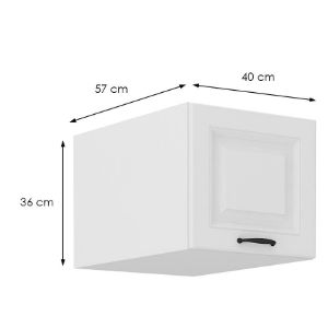 Obrazek Szafka kuchenna Stilo biały mat/biały 40 Nagu-36 1F